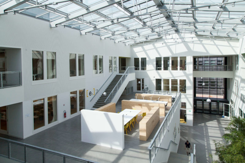 CAMPUS CENTRALESUPELEC, BATIMENT F. BOUYGUES